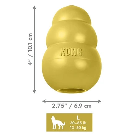 KONG Classic Edição Comemorativa 50 Anos – Brinquedo Recheável para Cães