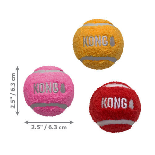 Kong Sport Softies Balls Médio - Brinquedo para cachorro