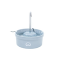 Bebedouro Fonte Aqua Porcelain Amicus Cinza 1,2L