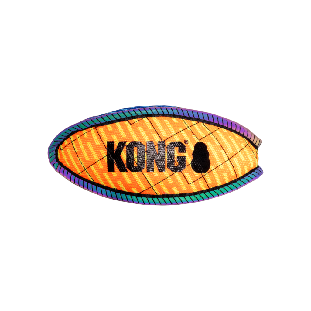 Kong Armor Football Assorted Médio - Bola Reforçada Para Cães