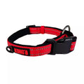 Coleira Kong Reflective Vermelha para Cachorros de Médio e Grande Porte