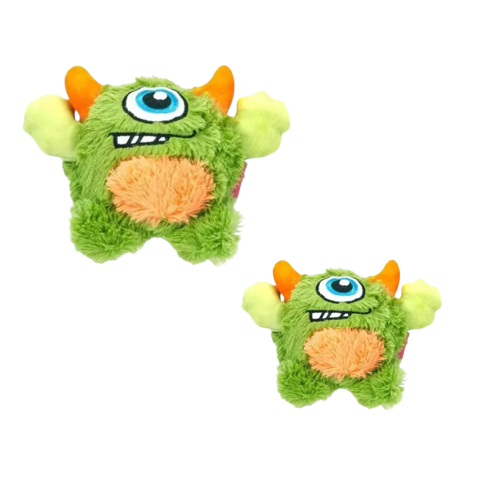PETTA Pelúcia Q Monster Baby Monster Gen Verde Pelúcia Para Cães