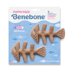 Benebone Puppy 2 FishBone - Mordedor Para Filhotes e Cachorros Pequenos
