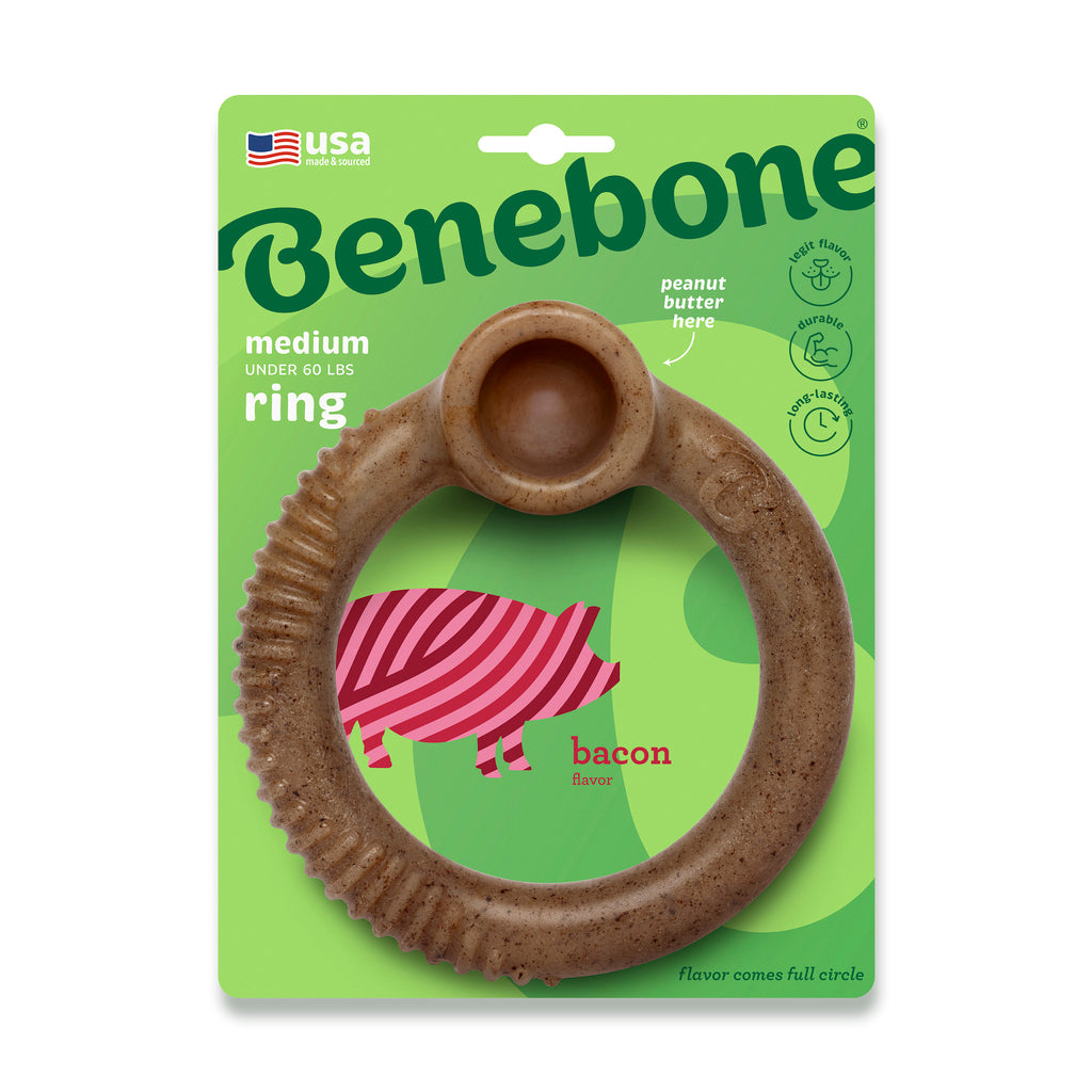 Benebone Ring Bacon- Mordedor para cachorro