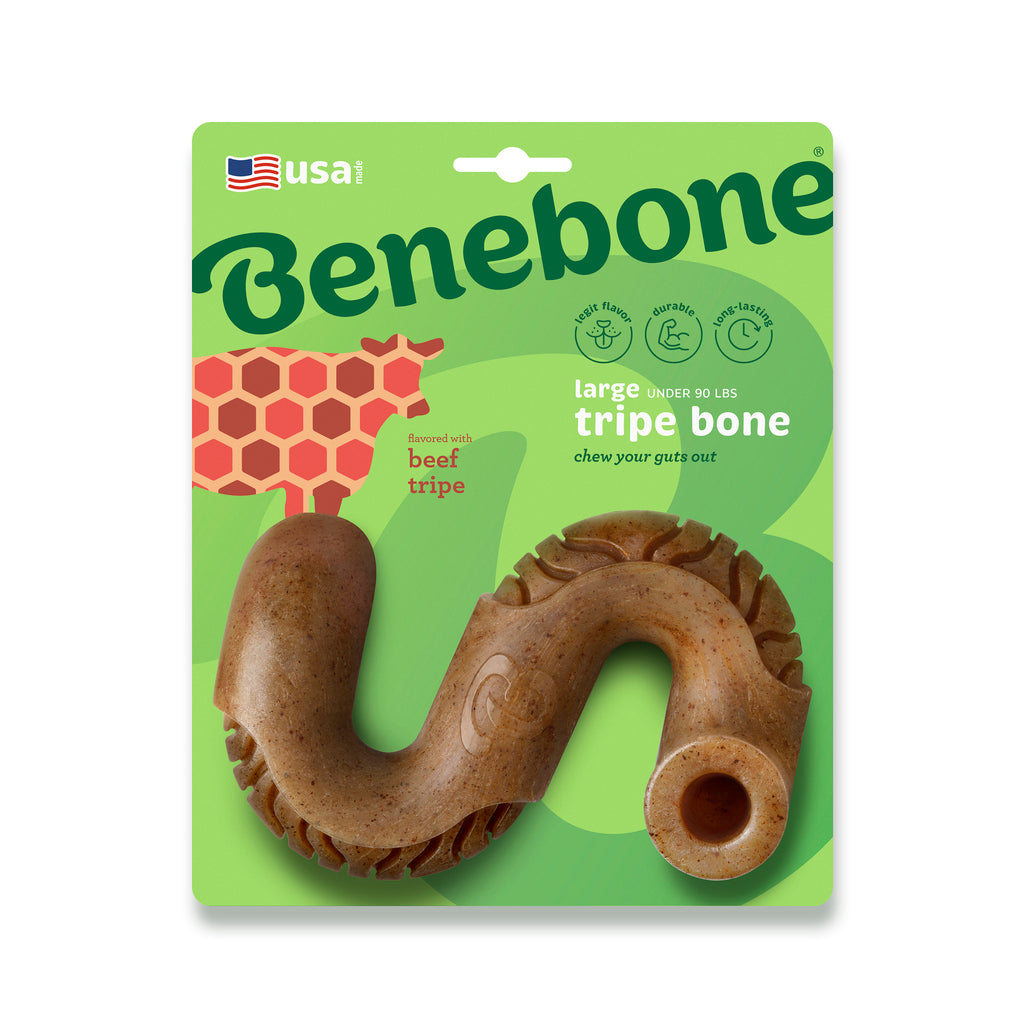Benebone Tripa de Carne - Mordedor para cachorro
