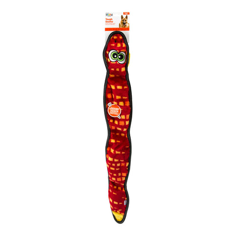 Outward Hound Tough Seamz Snake Red XL