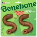 Benebone Tripa de Carne Pack com 2 unidades - Mordedor para cachorro