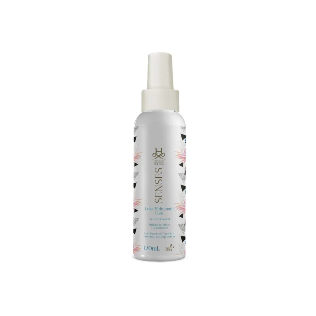 Leite Hidratante Hydra Pet Spa Senses Care Para Cães e Gatos 120ml