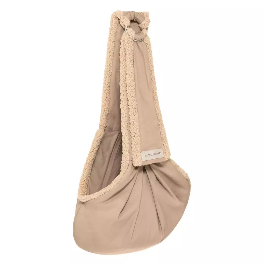Bolsa Tailored For Pets Sling Khaki Alpaca