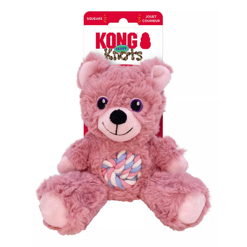 Brinquedo Pelucia Kong Knots Teddy com Corda e Apito S/M