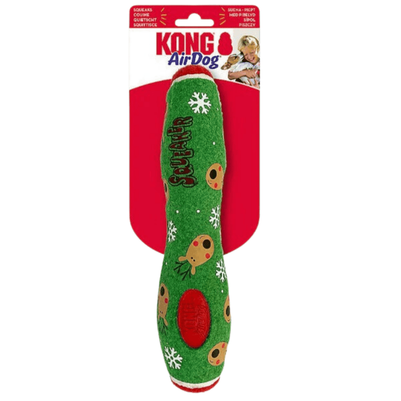 KONG Holiday AirDog Squeaker Stick – Grande