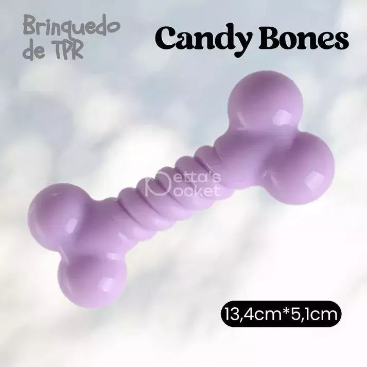 PETTA Q Monster Mordedor Candy Bone Para Cães