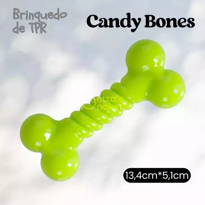 PETTA Q Monster Mordedor Candy Bone Para Cães