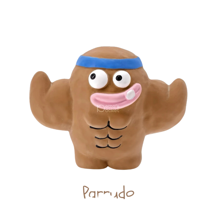 PETTA Q Monster Mordedor Para Cães de Borracha Natural - Homem Musculoso