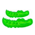 PETTA Q Monster Brinquedo e Dispensador de Petiscos Crocodilo de Cristal Para Cães