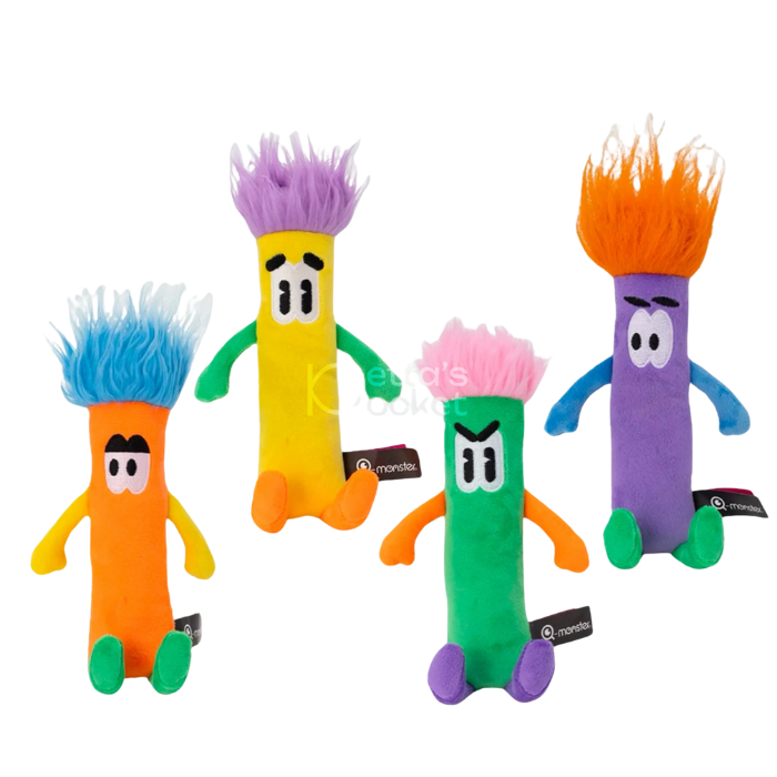PETTA Q Monster Stickman Com Catnip Pelúcia Para Gatos