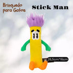 PETTA Q Monster Stickman Com Catnip Pelúcia Para Gatos