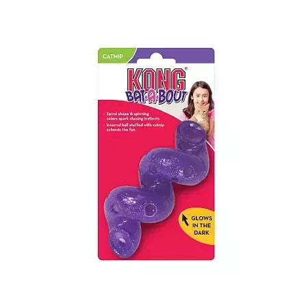 Kong Bat a Bout Spiral Brinquedo Para Gatos Com Catnip