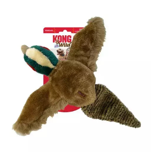 Kong Wild Low Stuff Pheasant Pelúcia Para Cachorros