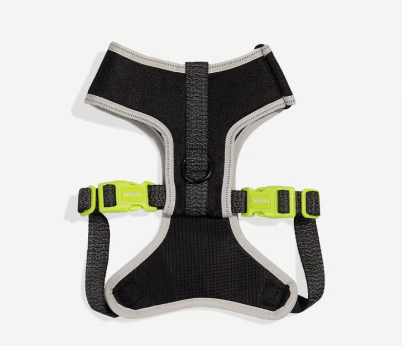Peitoral Air Mesh Ajustável Nox Reflective Para Cachorros Zee Dog
