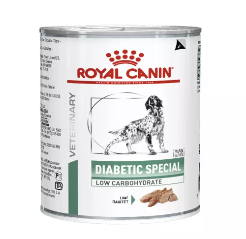 Ração Úmida Royal Canin Lata Canine Diabetic Special Low Carbohydrate 410g