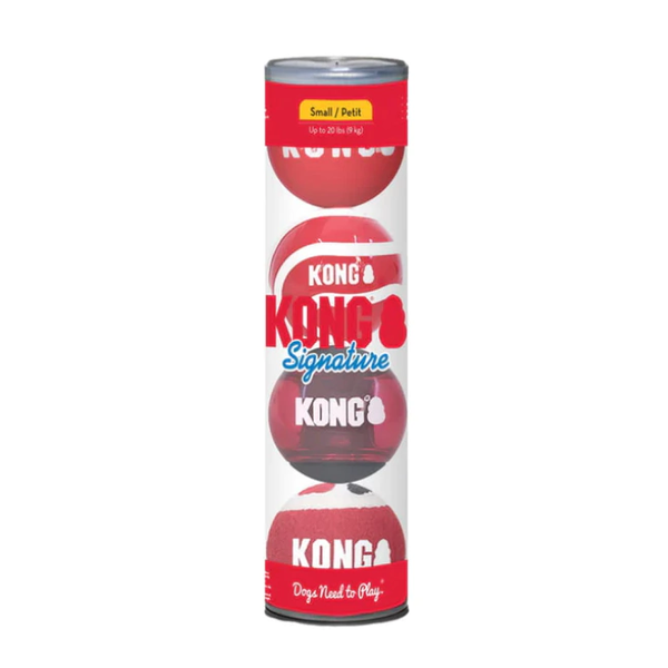 Kong Signature Balls Assorted - Mordidas Leves e Moderadas