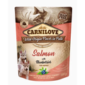 Carnilove Pouch Alimento úmido Para Cães de Salmão com blueberries para filhotes 300g