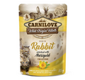 Carnilove Pouch Alimento úmido para gatos de Coelho e Calendula 85g