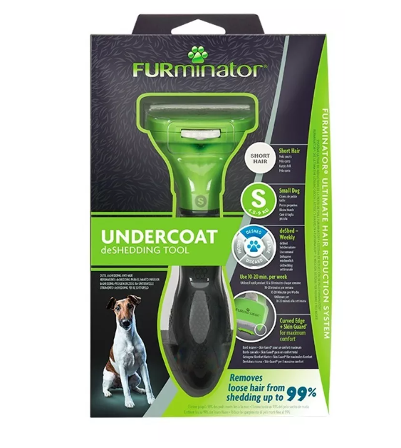 Furminator Para cachorros Pequenos de Pelo Curto Tamanho P