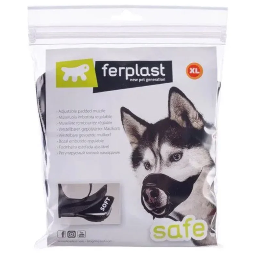 Focinheira Ferplast Safe Extra Grande para cachorros