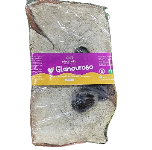 Alecrim Pet Glamouroso Nariz Bovino Desidratado Natural - Mordedor Natural