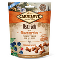 Carnilove Crunchy Small Bites Para Cães Snack Avestruz com Amora 200g