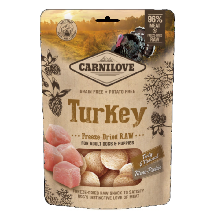 Carnilove Petisco Para Cães Freeze-Dried Peru