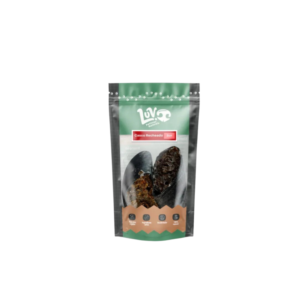 Casco Recheado Bovino Luv 2 unidades