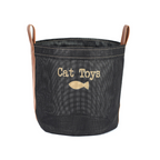 Cesto de Telinha Cat Toys Preto - Maison Mascote
