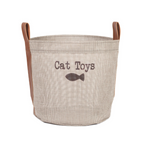 Cesto de Telinha Cat Toys Bege - Maison Mascote