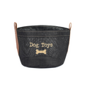 Cesto de Telinha Dog Toys Preto - Maison Mascote