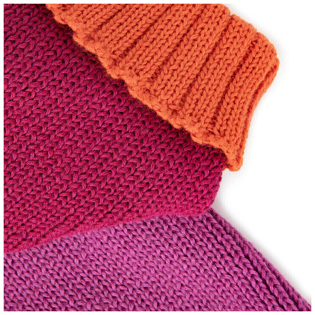 Sweater Para Cães My Family laranja fucsia