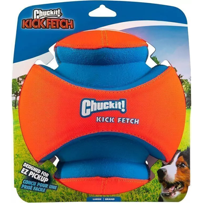 Bola Chuckit Kick Fetch Grande - Brinquedo para cachorros