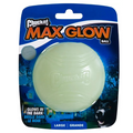 Chuckit! Bola Max Glow, Brilho no escuro - Brinquedo recheável para cachorro