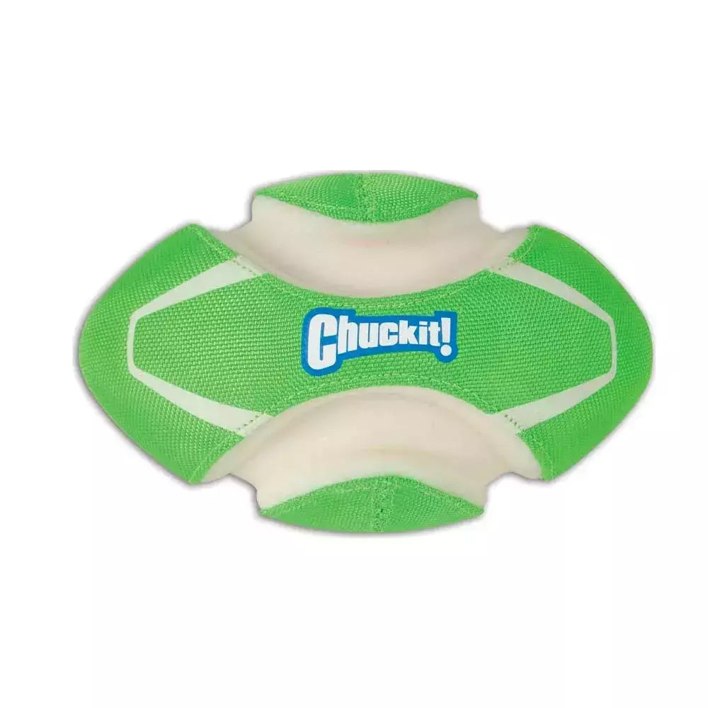 Chukit! Bola de Futebol Americano Fumble Fetch Max Glow Para Cães