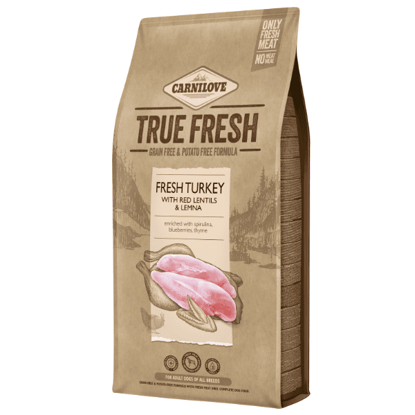 Ração Carnilove True Fresh Peru Com Lentilhas e Lemna 4kg