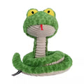 Pelucia Para Cães PETTA - Qmonster Cobra de Mola 100cm Verde