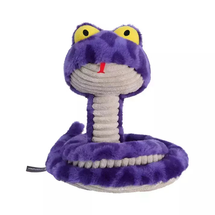 Pelucia Para Cães PETTA - Qmonster Cobra de Mola 100cm Roxa