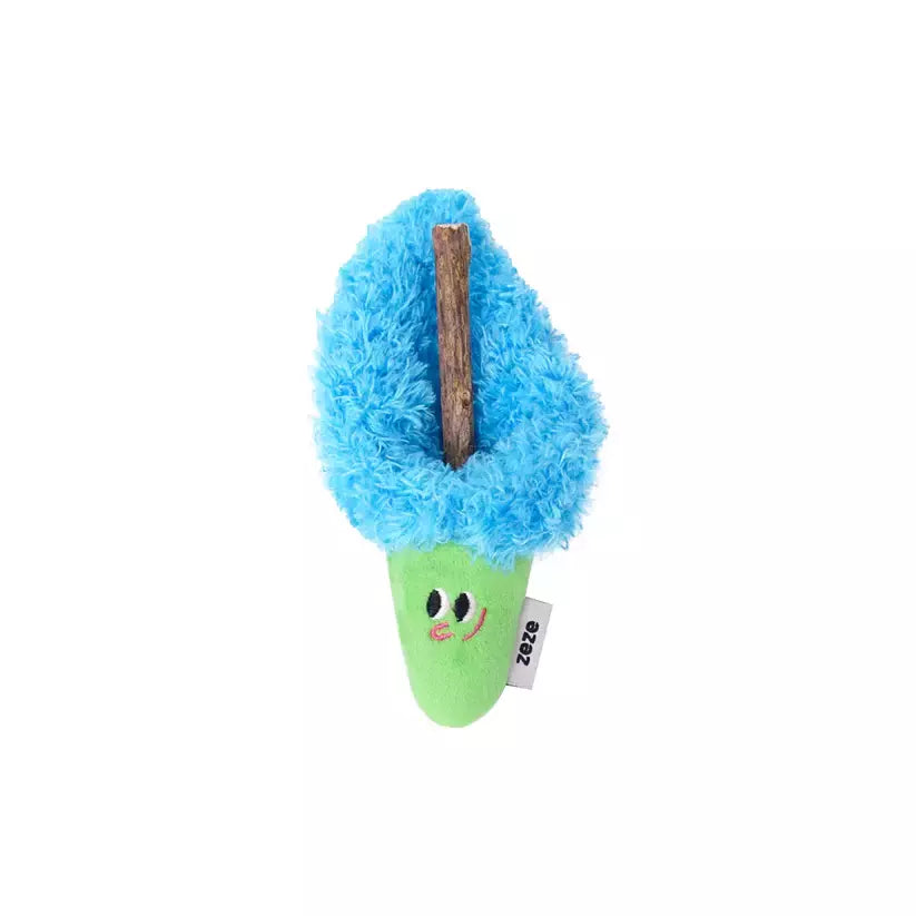 Brinquedo para gatos Zeze- Pirulito de Matatbi com Catnip - Calla Azul