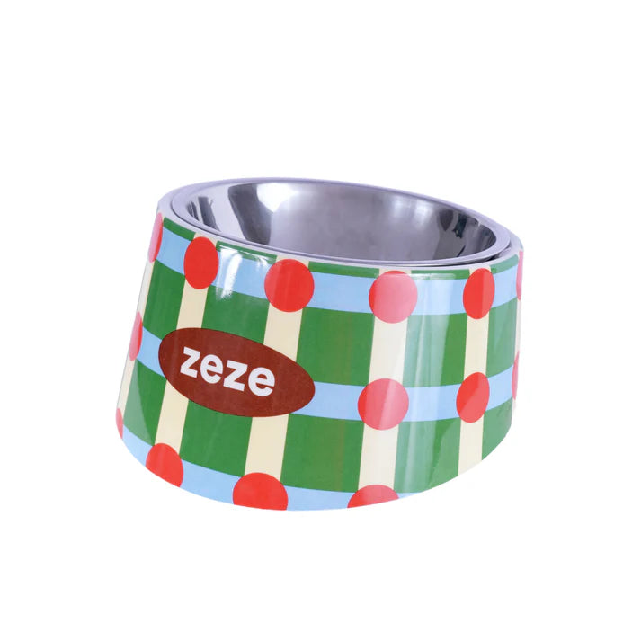 Comedouro de Inox Retrô Art - Zeze