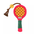 Brinquedo para cachorros Zeze - Mordedor com Corda Kit Tennis - Vermelho