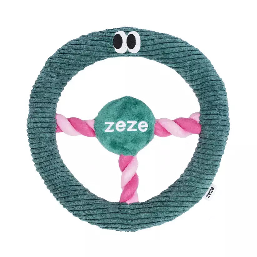 Brinquedo para cachorros Zeze - Mordedor com Corda Volante - Verde