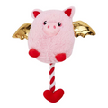 Pelucia Para Cães FOFOS - Porco Cupido do Amor Com Corda