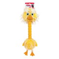 Kong Cruncheez Stretch Birds Pato XG Amarelo para cachorro